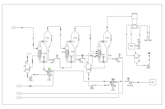 氯化钙设备流程工艺图